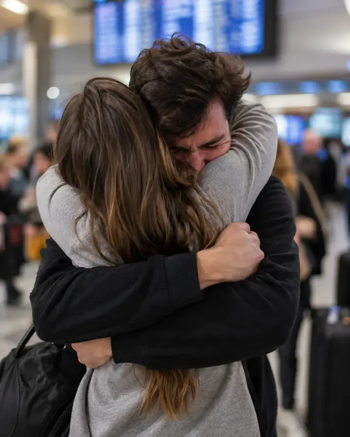 Examples of moments turned into a hug from a photo