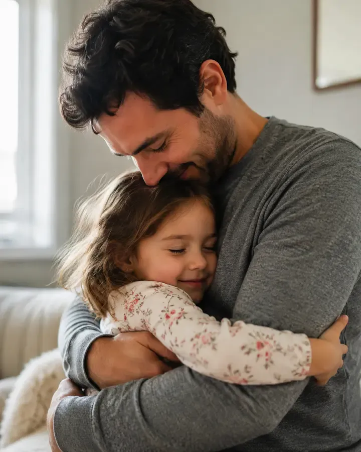 The three steps of turning a photo into a hug video