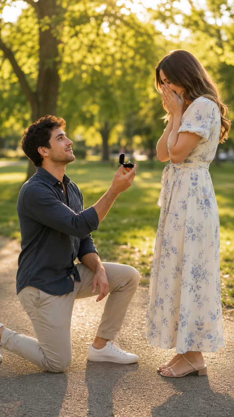 Sample photo of the first person used for the proposal merge