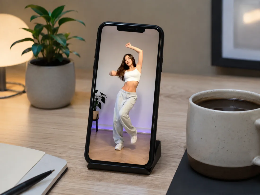 A vertical fun-dance video ready for Reels, Shorts and TikTok