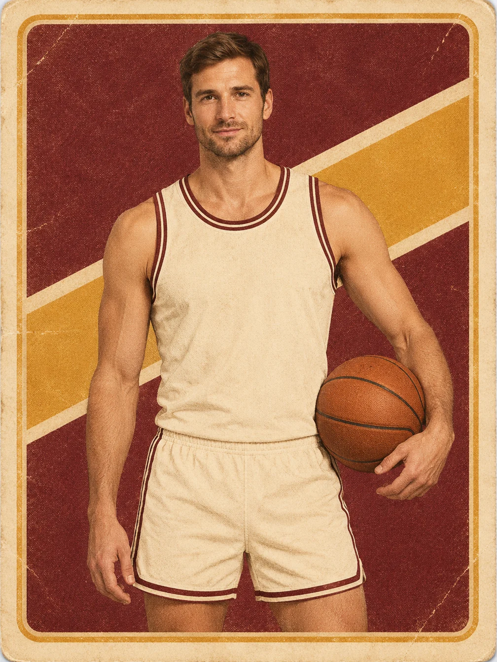 Actual generated Basketball Poster example