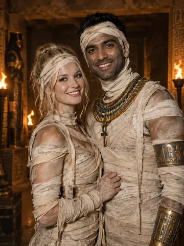 Mummy couple