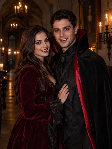 Vampire couple