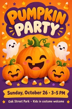 Cute pumpkin