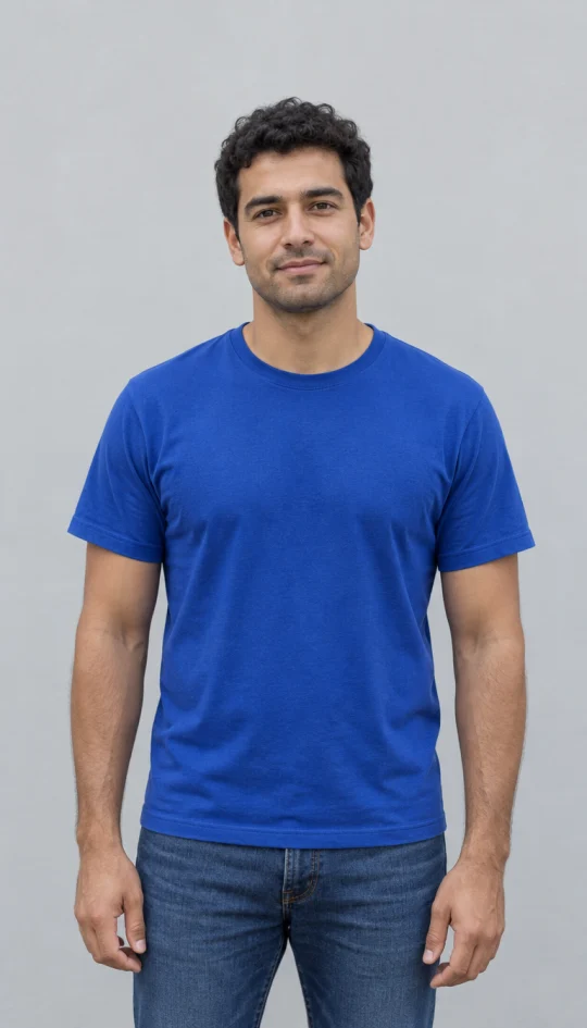 Fictional adult portrait used for the head cutout example