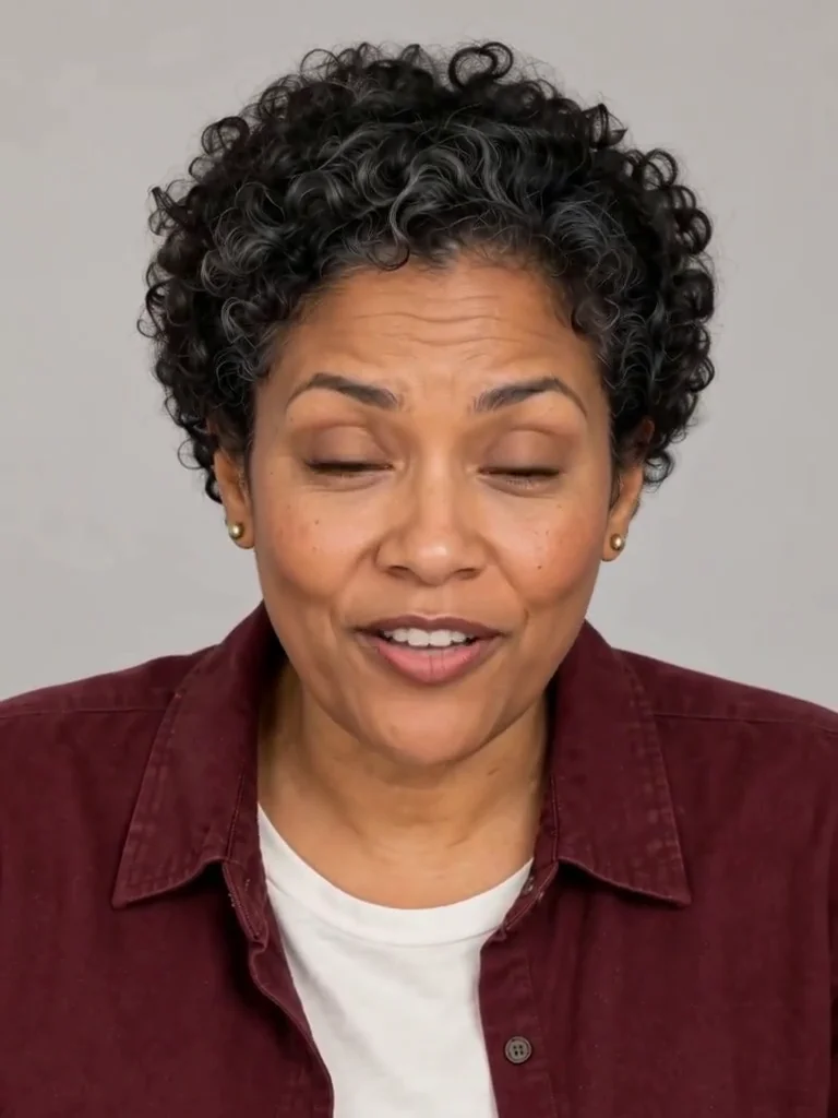 Actual generated portrait speaking toward the camera