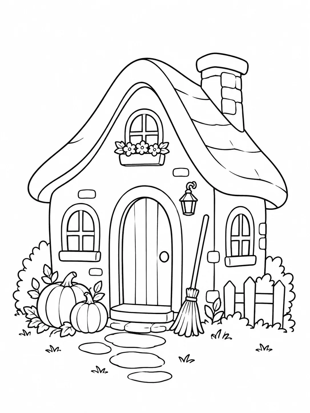 Cozy witch house