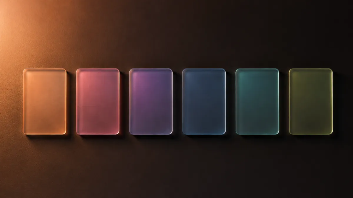 Six floating cards representing six different AI video generators side by side for comparison