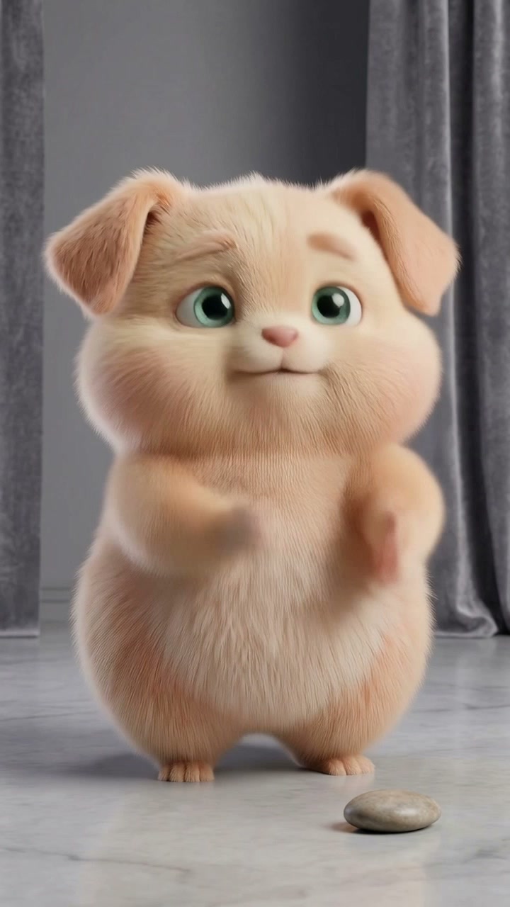 Fluffy animal dance template — same motion remixed