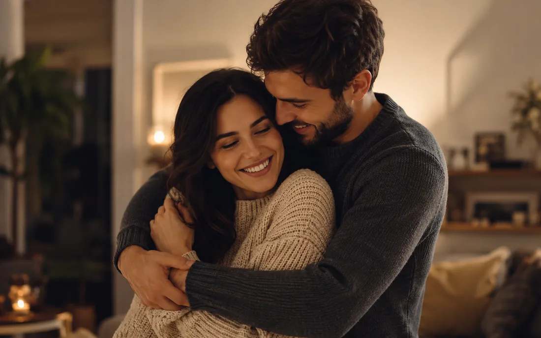 AI Couple Hug preview
